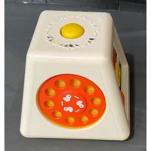 Vintage 1978 Fischer Price turn and learn spinning toy